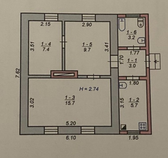 Продається будинок в Покровському районі . - фото 1