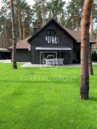 Сучасний будинок в Престижному районі Бучі.Виконано Ландшафтний дизайн - фото 1