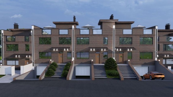 Таунхаус в Бучі. К.Мироцька 123-З. 1,3 сотки - фото 1