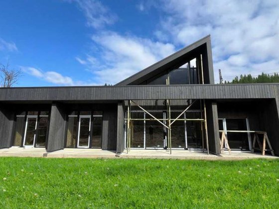 Енергоефективний будинок 185 м2 за 45 днів з СІП панелей в Бучі Буча