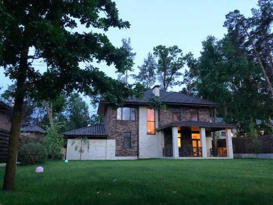 Преміум котедж в ZAHRAVA village II. Проєкт №3 з гаражем Буча