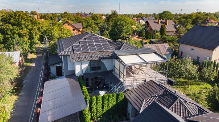 Продажа комплекса: два энергоэффективных дома 280 м² + 120 м² Осокорки - фото 1