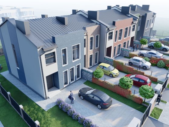 Продаж кутового котеджу в КМ "Amster", в районі Щасливе! Ровно