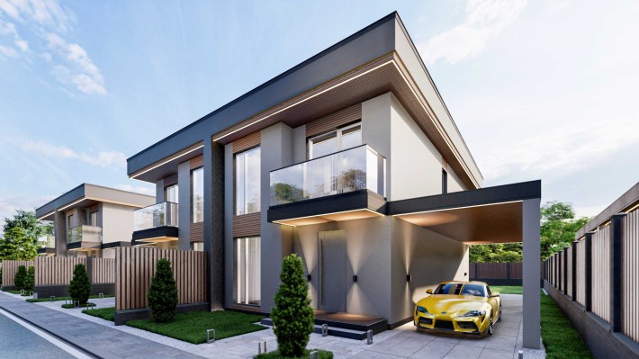 Продаж Дуплексу 140м² на Осокорках, 3 сотки, біля води 4км м.Славутич - фото 1