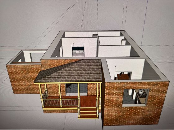 Дом по улице Маяковского (поворот(