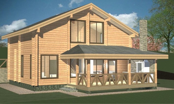 Продається дерев’яний будинок. Біля ставка - фото 1