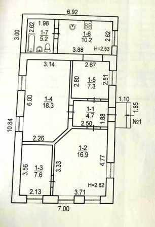 продам затишний будинок в чудовому районі,4 кімн,зручності гараж,5 сот - фото 1