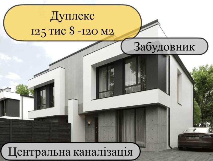 Дуплек на СофБорщагівці/центральні комунікації/газ/престижний район - фото 1