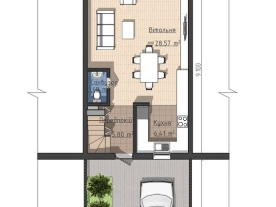 Таунхаус біля моря Одеса