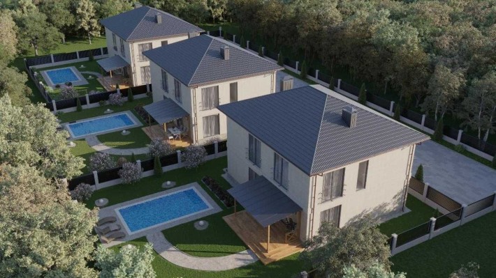 Будинок на Фонтані, 5 соток, гас акт, басейн! - фото 1