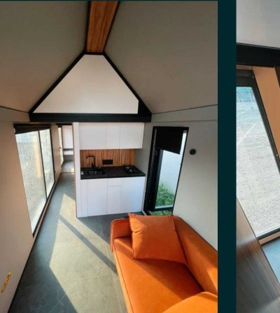 Продам унікальний майже двоповерховий Модульний будинок на колесах - фото 1