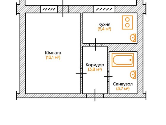 БЕЗ % 1к квартира на просп. Червоної Калини, 4А Троєщина Киев