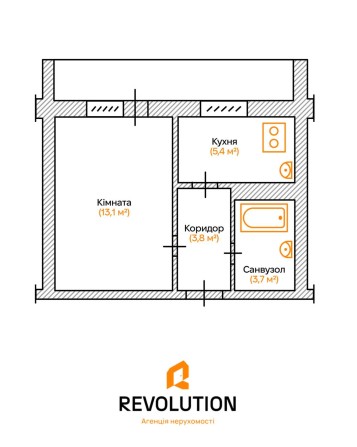 БЕЗ % 1к квартира на просп. Червоної Калини, 4А Троєщина - фото 1