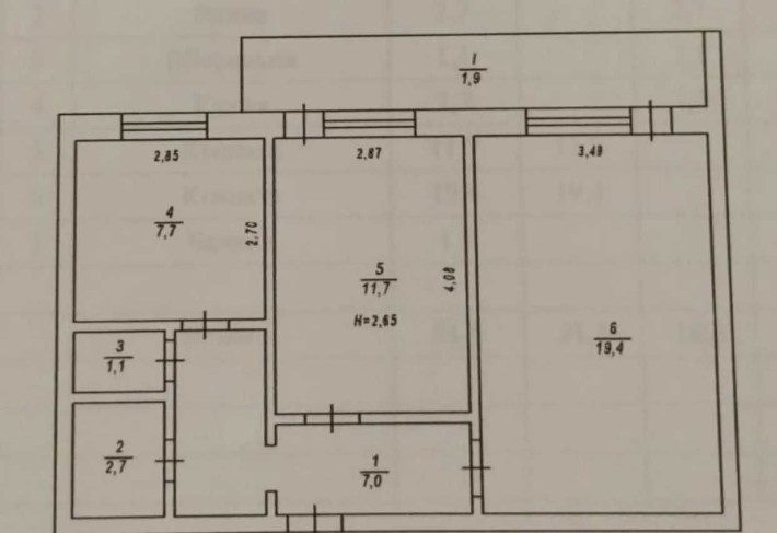 Оболонський просп,Оболонь,Минская,52м2,метро,под ремонт,Dream town. - фото 1