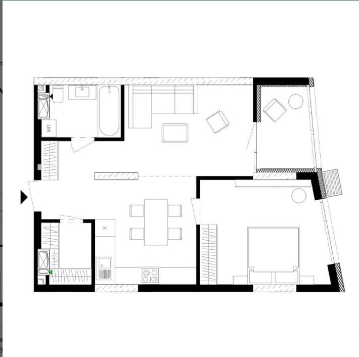 Без % Продаж 1-кімнатної квартири в ЖК “Русанівська гавань” - фото 1