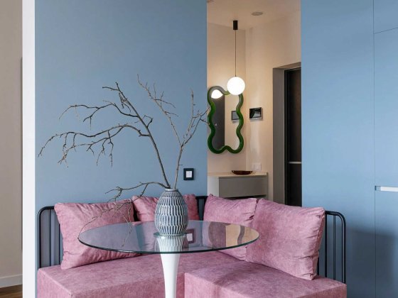 Квартира з видом на Дніпро