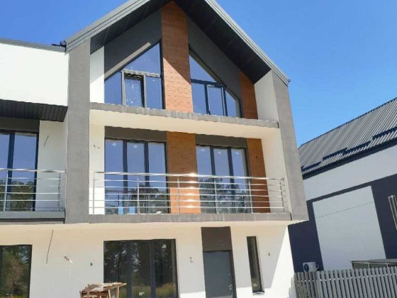 Таунхаус з розстрочкою - червона цегла, два поверхи, під ключ Софиевская Борщаговка