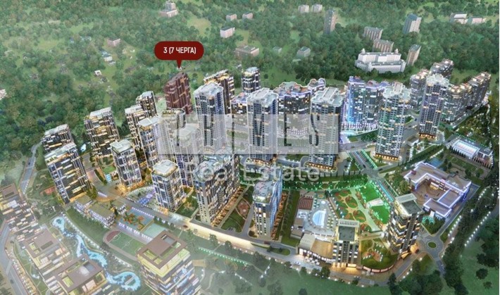 Продаж 2к квартири ЖК Новопечерські Липки Драгомирова, 7а черга - фото 1