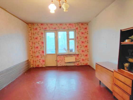 БЕЗ% продам 1к квартиру 40м2 Полярна 8Д Цегл дім 1990р Мінський масив Київ