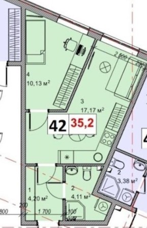 Продам квартиру за 13400 у.е - фото 1