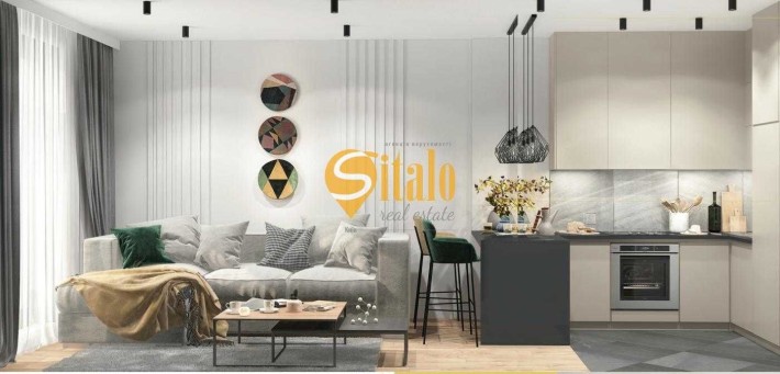 Однокімнатна квартира з ремонтом, ЖК Метрополіс, метро Теремки - фото 1