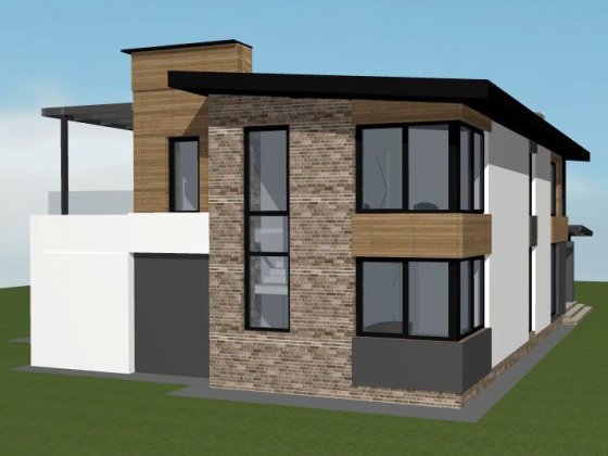 Продам коробку дома 206 м², пос. Жуковского, Большая Даниловка Харків