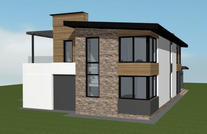 Продам коробку дома 206 м², пос. Жуковского, Большая Даниловка - фото 1