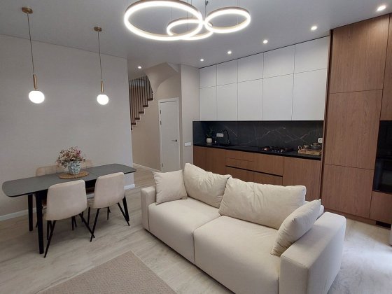 СУЧАСНИЙ ДУПЛЕКС 118м2 з ремонтом та меблями!!! Центральні комунікації Петропавловская Борщаговка