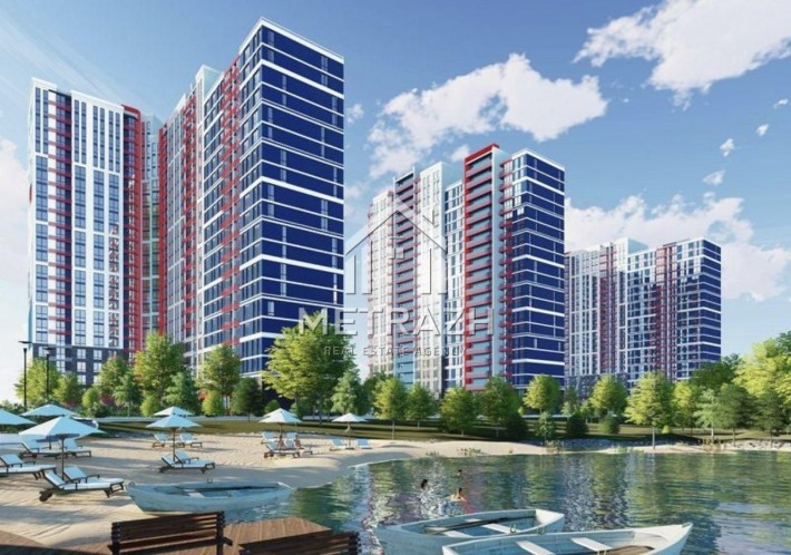 ТОП! простора 1к квартира 50 м2 в ЖК Причал 8 м. Осокорки - фото 1