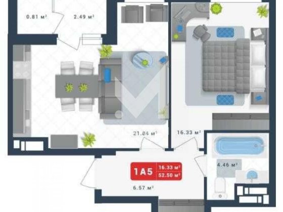 Найкраще планування! 1к квартира в ЖК Причал 8