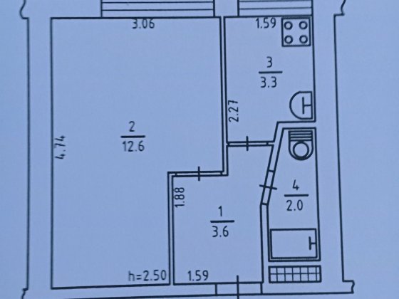 Продам 1-к квартиру. Пр-т лісовий. ( М Лісова) Киев