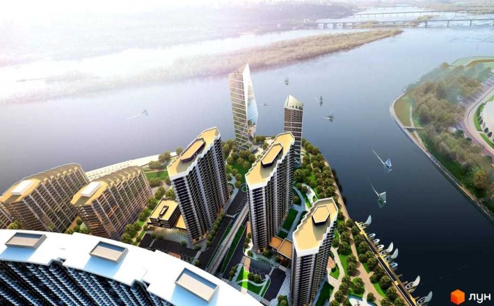 Видова квартира 7 поверх‼️Продаж 1 кімнатна квартира 54м2 ЖК Зарічний - фото 1