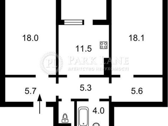 Продається 2к з гарним ремонтом на Ясинуватський пров, 11.The Lakes Київ