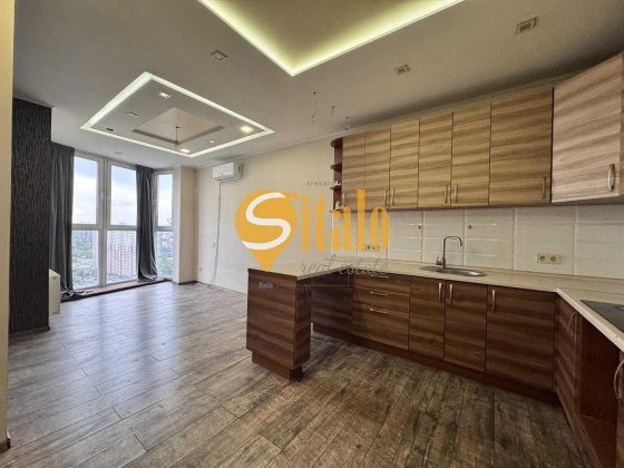 Видова євродвушка з меблями, ремонт, вул. Драгоманова 2Б Киев