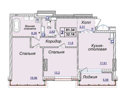 Продаж 3-к квартири ЖК Новопечерські Липки Верхогляда, 81м2, Печерськ Київ