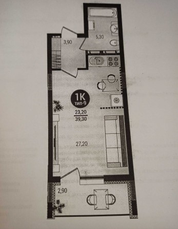 Продаж 1-кім. квартири на Троєщині, вул. Бальзака,11, ЖК " Q-Smart". - фото 1