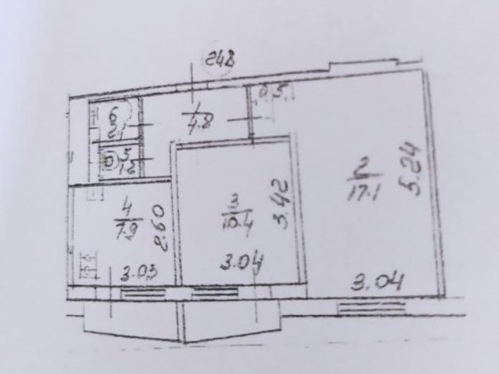 Квартира вул. Амвросія Бучми 8, 2к 45.5 кв. м Киев