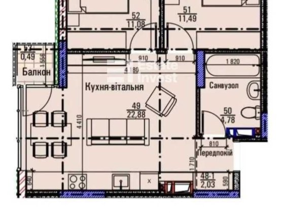 Продаж Ісмаїла Гаспринського 2 кімнати Київ
