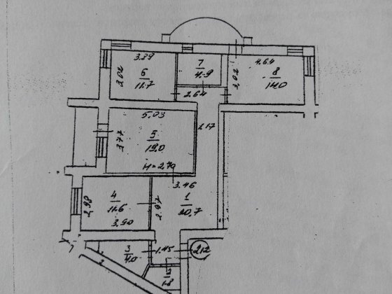 Продаж 3 кімнатної Бажана 26