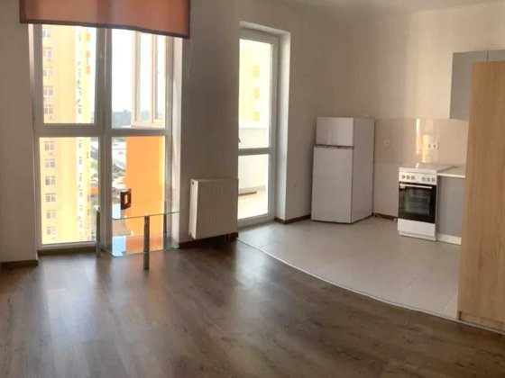 1к студія панорамні вікна євроремонт ЖК Яскравий 33м2 DI Київ