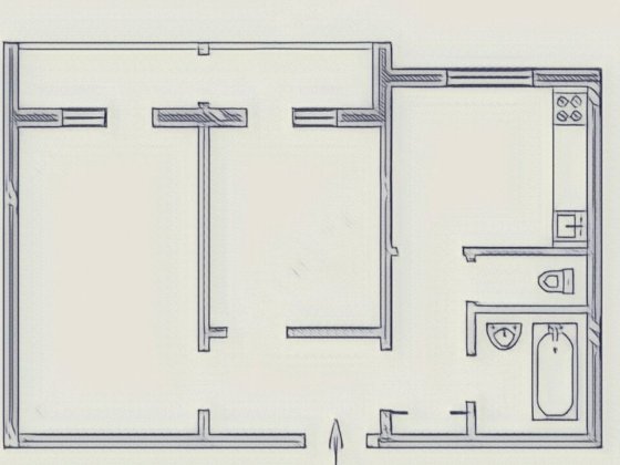 Продаж 2ох кімнатної просторої квартири, без посередників, я власник Київ