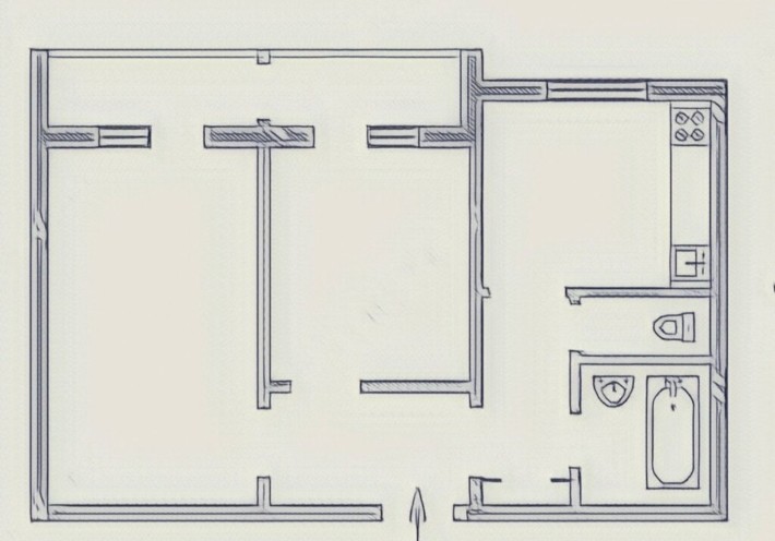 Продаж 2ох кімнатної просторої квартири, без посередників, я власник - фото 1