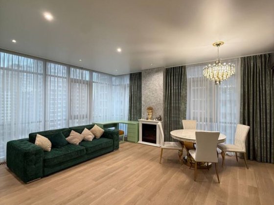 Стильна 1к 55 м2 в ЖК Новопечерські Липки,Верхогляда 17-В, Драгомирова Киев