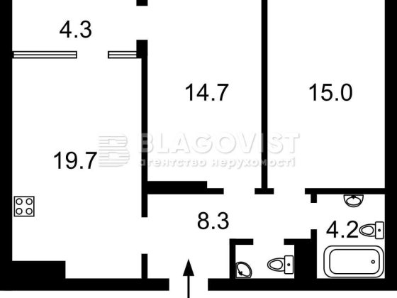 Продається квартира в ЖК Галактика Киев