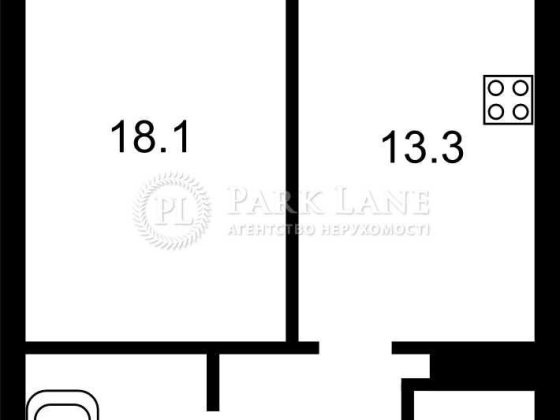 1-к, Саперне Поле 14/55, Французький квартал,