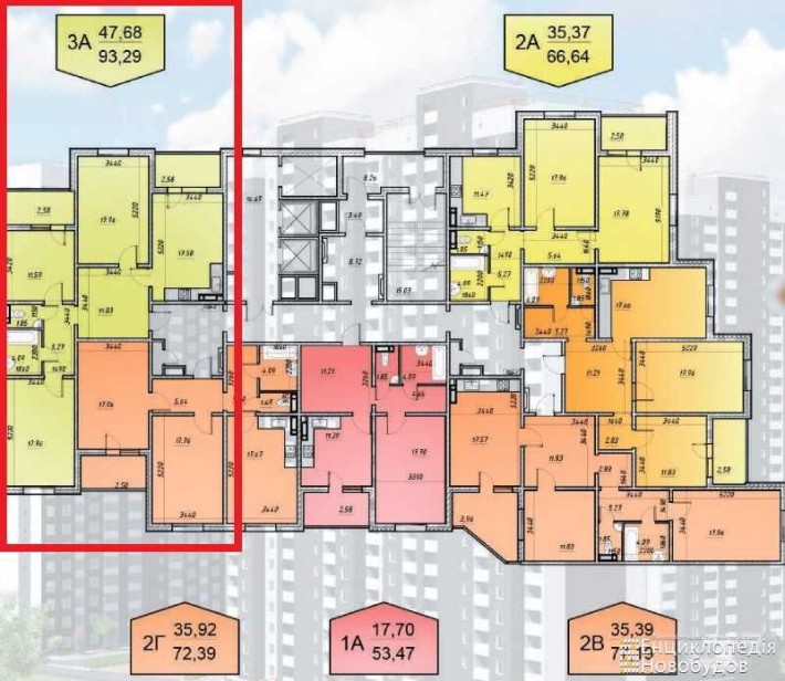 3к квартира ЖК Деснянський вул Електротехнічна, 43 - фото 1