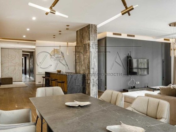 5-кімнатна | дизайнерський ремонт | 280 м² | Новопечерські Липки Київ