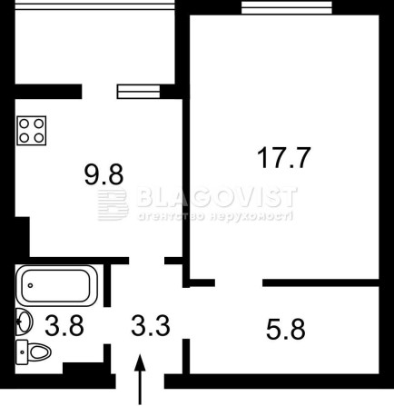 Продаж! 1-й будинок, 42,9 квм! ЖК Деснянський! Реальна квартира - фото 1