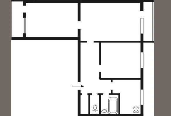 Продаж 3к квартири, Райдужний, вул.Шухевича 10А - фото 1