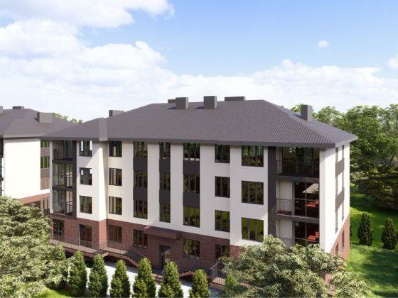 Простора 1к квартира в Києві з балконом Киев